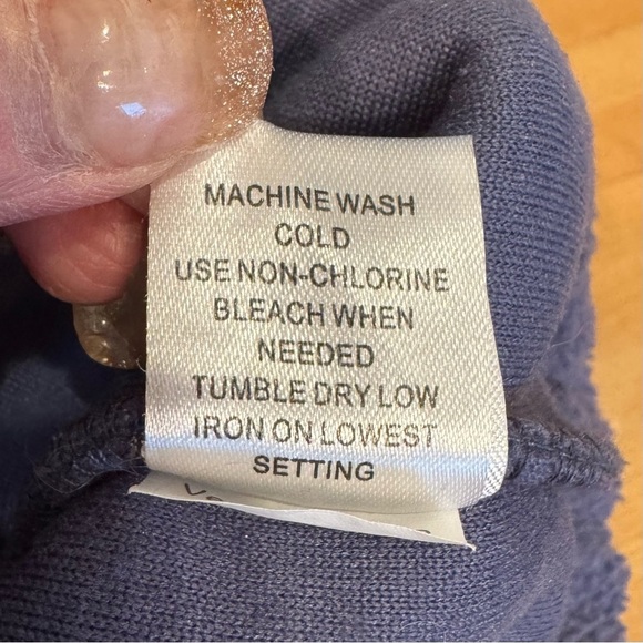 Pacsun Playboy Fleece Funnel Neck Cropped Plush Oversized Blue Lavender Large - Picture 8 of 9